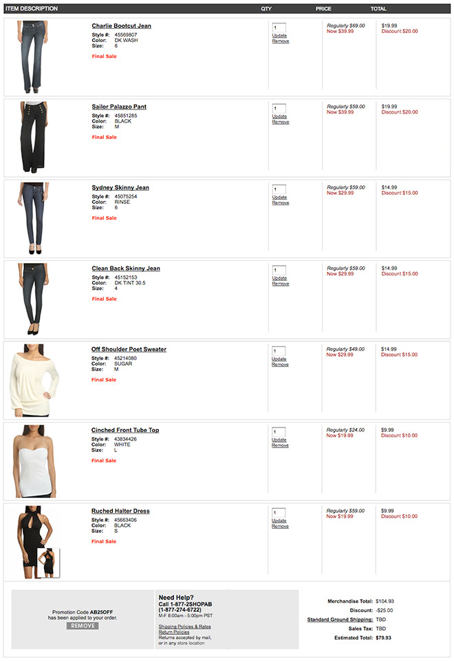 Steve Madden Coupon Code on Sale Items