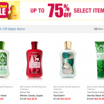 Bath & Body Works Sale Items